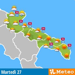 meteo di domani copertino|Meteo Copertino Domani